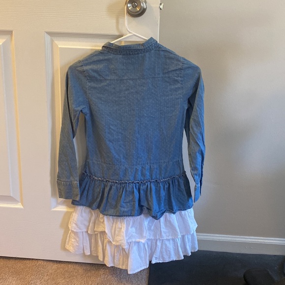 American Girl denim and eyelet dress - Picture 3 of 3